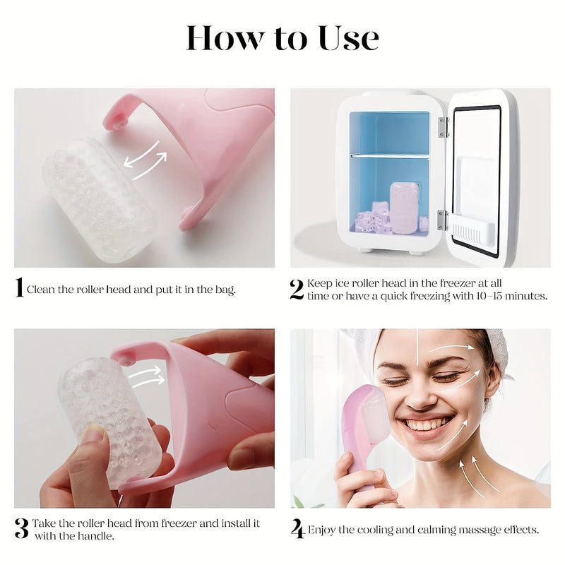 💋 Rolo Facial de Gelo — Frescura e firmeza imediata para o teu rosto