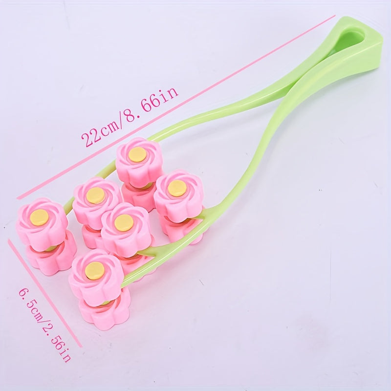 💋 Massajador Facial Tipo Flor — Pele firme, fresca e com contorno definido