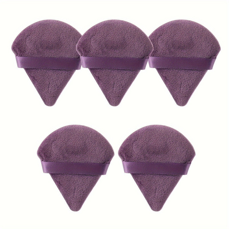 💋 Puffs de Maquilhagem Triangulares – Toque suave, acabamento perfeito
