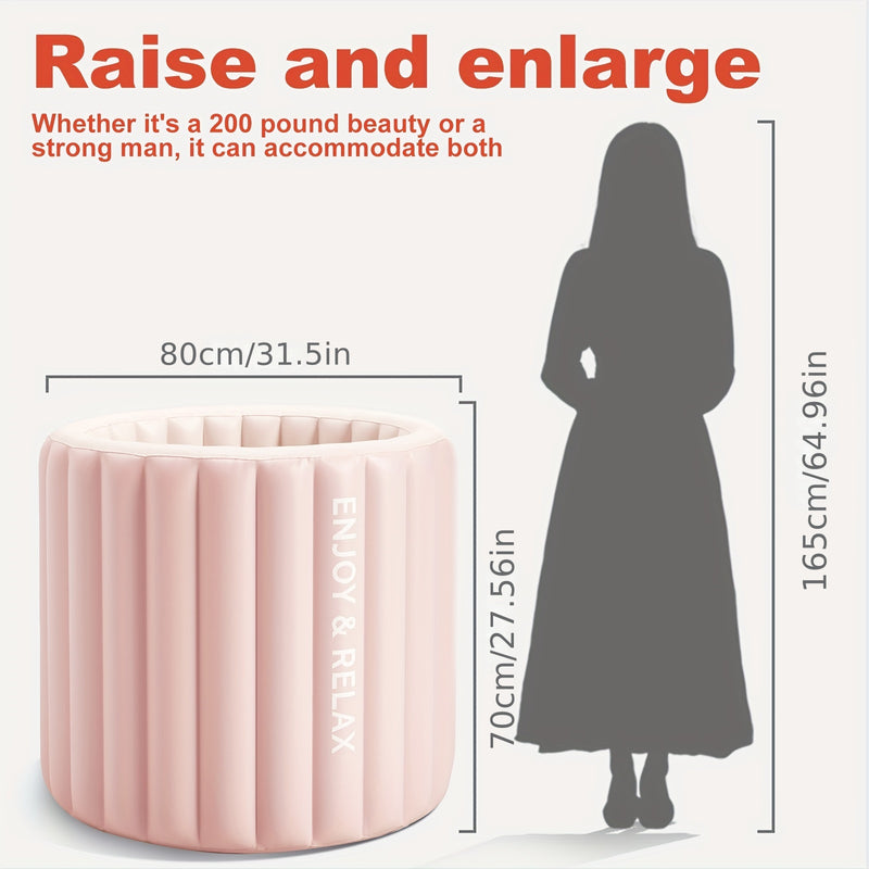 💋 Banheira Inflável Portátil para Adultos — Relaxa, recarrega e renova-te onde quiseres