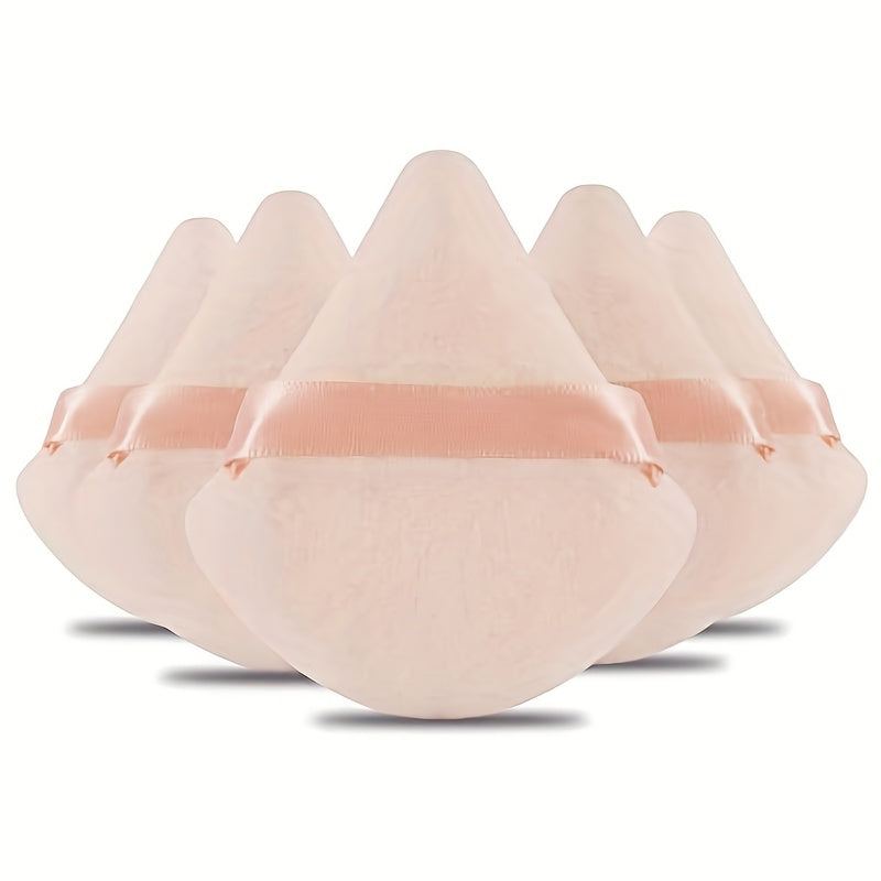 💋 Puffs de Maquilhagem Triangulares – Toque suave, acabamento perfeito