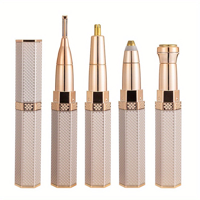 💋 Aparador Recarregável 4 em 1 — Precisão e suavidade em cada detalhe