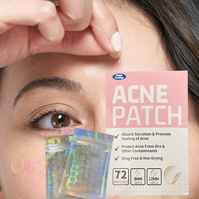 💋 Adesivos Antiacne Invisíveis — Cuida, protege e disfarça em segundos