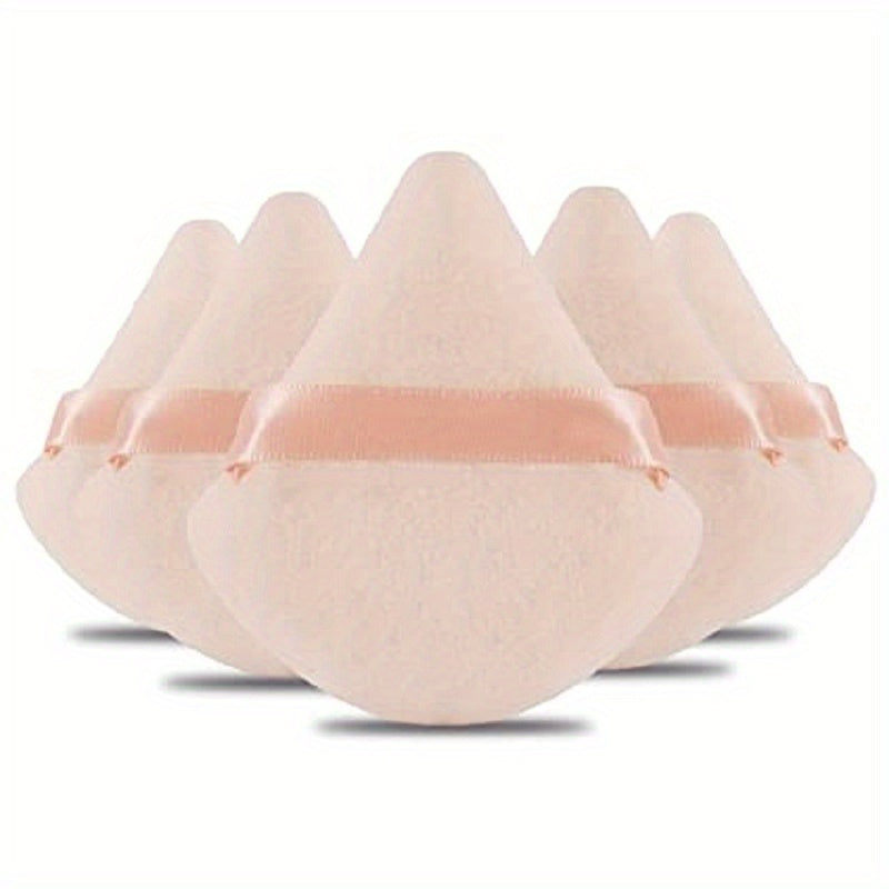 💋 Puffs de Maquilhagem Triangulares – Toque suave, acabamento perfeito