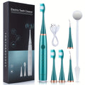 💋 Kit Elétrico de Higiene Dental 6 em 1 — Tecnologia e cuidado para o teu sorriso