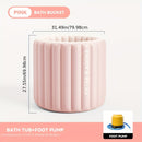 💋 Banheira Inflável Portátil para Adultos — Relaxa, recarrega e renova-te onde quiseres