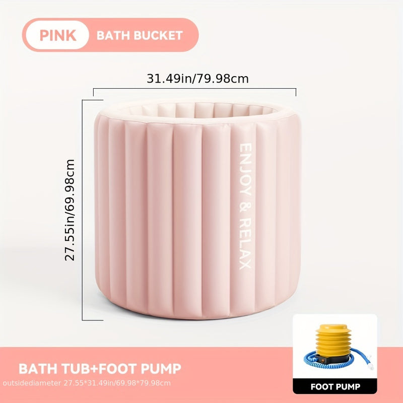 💋 Banheira Inflável Portátil para Adultos — Relaxa, recarrega e renova-te onde quiseres