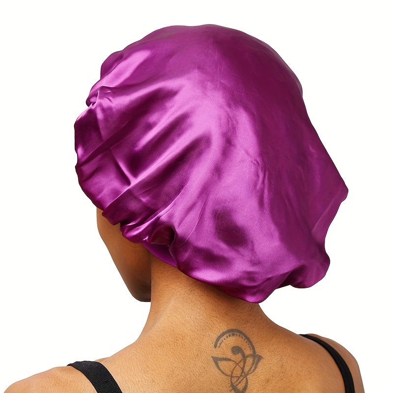 💋 Conjunto 2 Toucas de Dormir com Aba Larga — Proteção e conforto para o teu cabelo