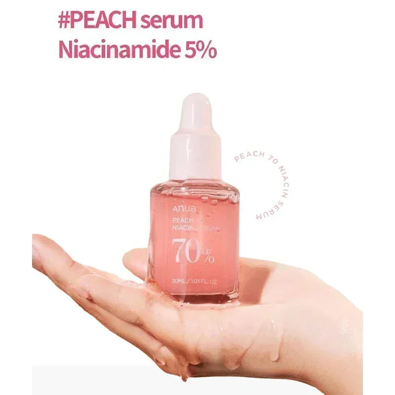 💋 Sérum Facial Anua Peach 70 Niacinamide — Hidratação, brilho e uniformidade em cada gota