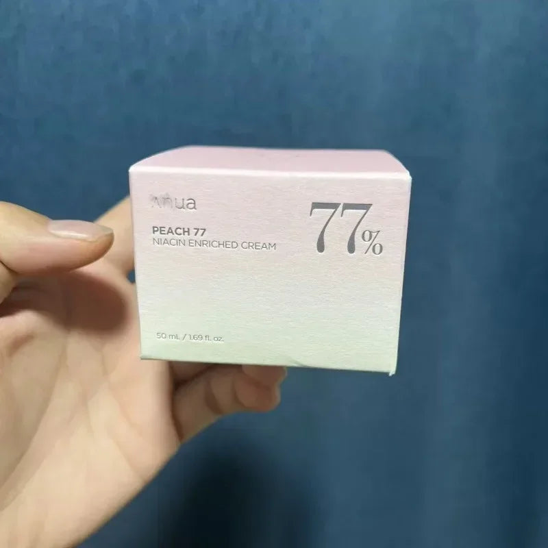 💋 Creme Facial Anua Peach 77% Niacinamide — Pele luminosa, firme e com toque de pêssego