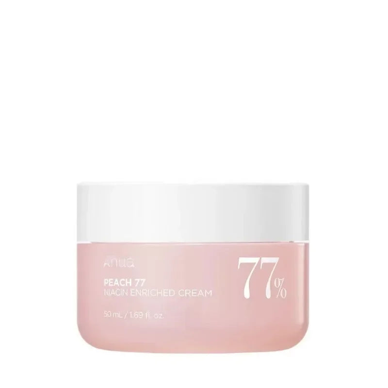 💋 Creme Facial Anua Peach 77% Niacinamide — Pele luminosa, firme e com toque de pêssego