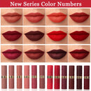 💋 Conjunto de Batons Mate 6 Cores — Cor intensa, textura aveludada e durabilidade extrema