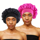 💋 Conjunto 2 Toucas de Dormir com Aba Larga — Proteção e conforto para o teu cabelo