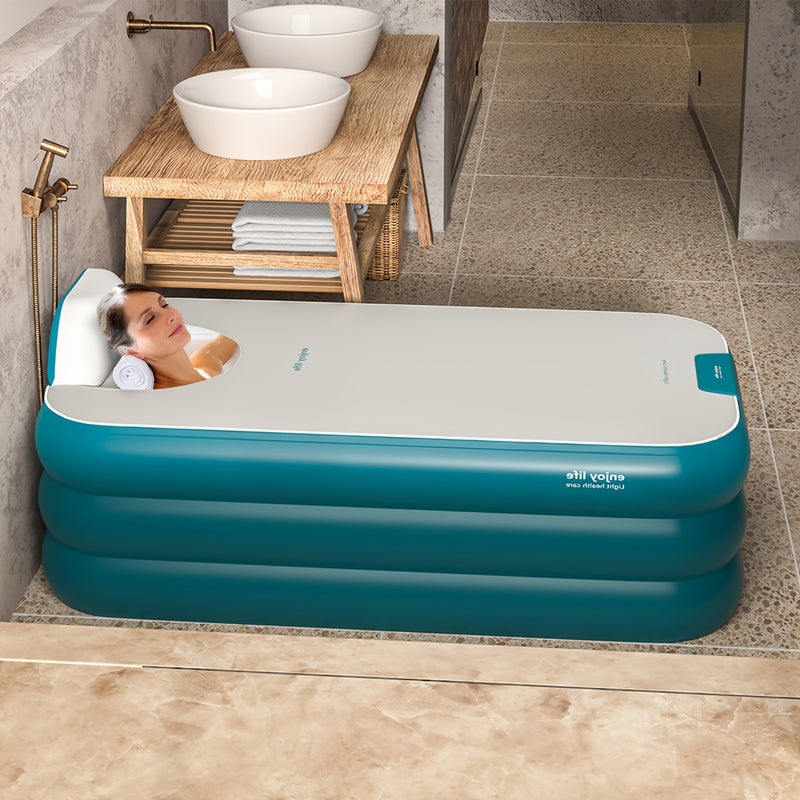 💋 Banheira Inflável Portátil — O teu spa pessoal em qualquer lugar