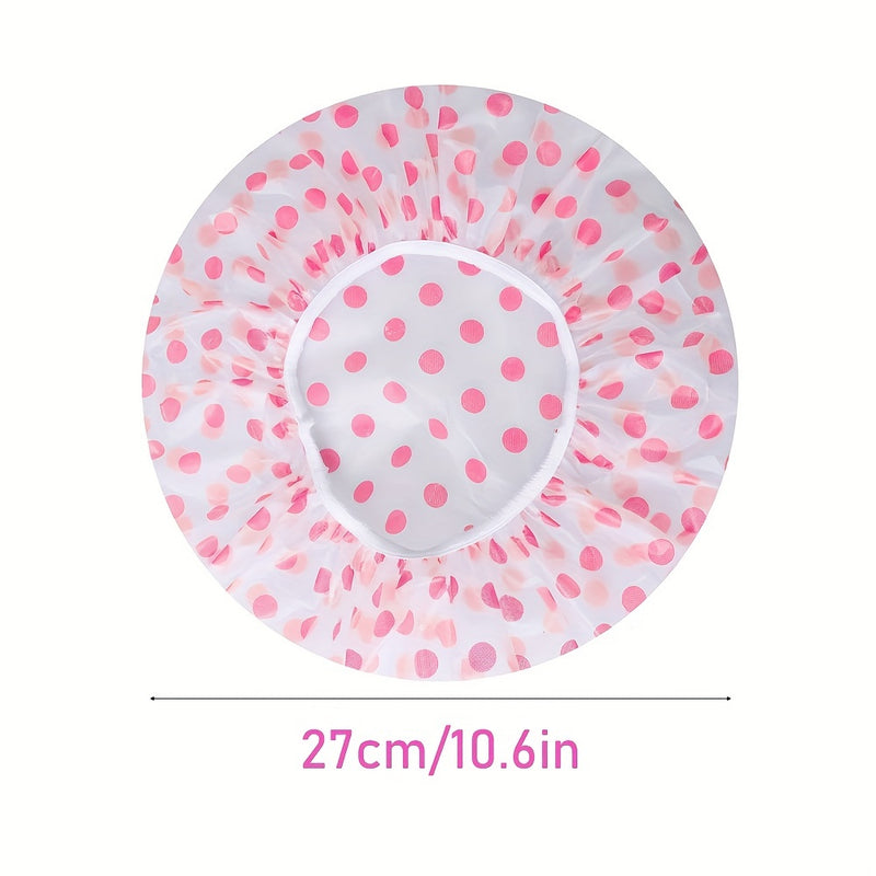 💋 Touca de Banho Impermeável (2 Unidades) — Proteção e conforto com estilo