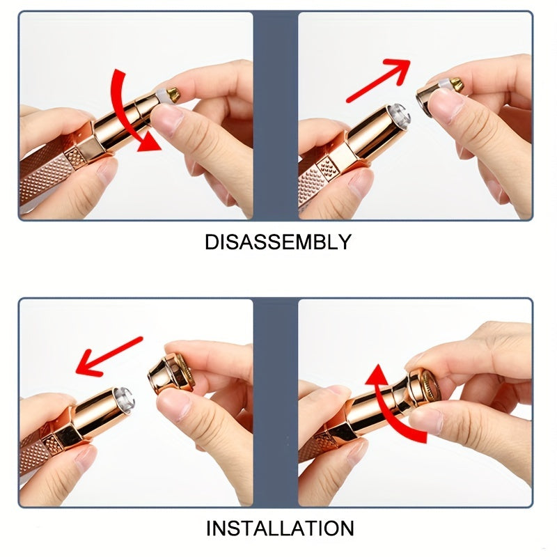 💋 Aparador Recarregável 4 em 1 — Precisão e suavidade em cada detalhe