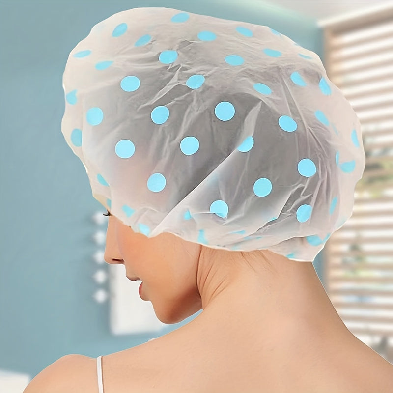 💋 Touca de Banho Impermeável (2 Unidades) — Proteção e conforto com estilo