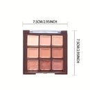 💋 Paleta de Sombras Chocolate (9 Cores) — Tons quentes e irresistíveis para qualquer ocasião