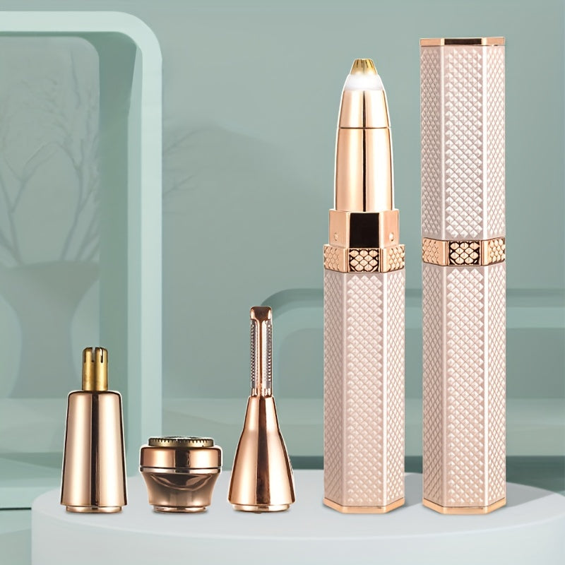 💋 Aparador Recarregável 4 em 1 — Precisão e suavidade em cada detalhe