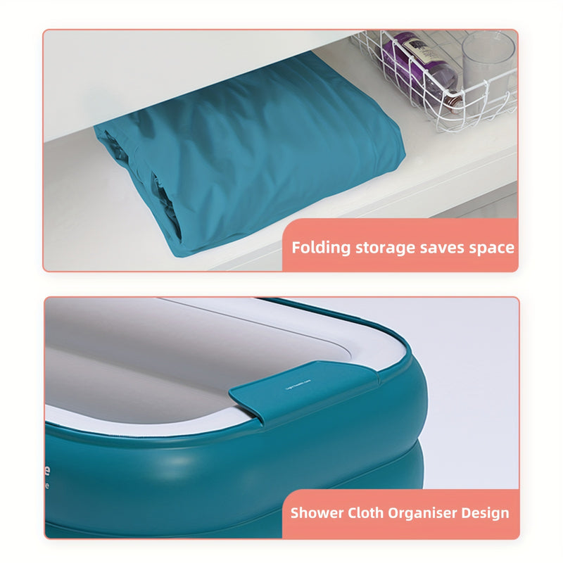 💋 Banheira Inflável Portátil — O teu spa pessoal em qualquer lugar